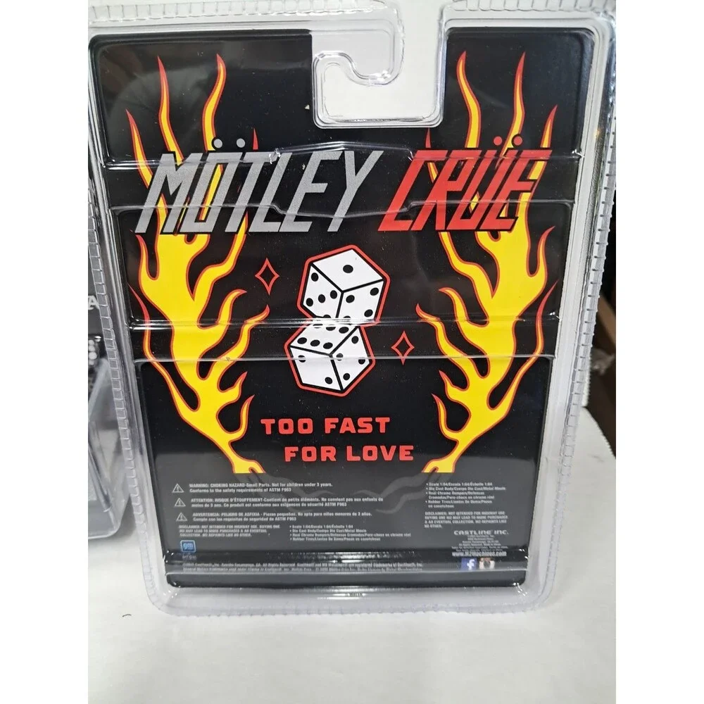 M2 Machines Rock Legends Motley Crue 69 Pontiac GTO Judge & 70 Chevelle Set